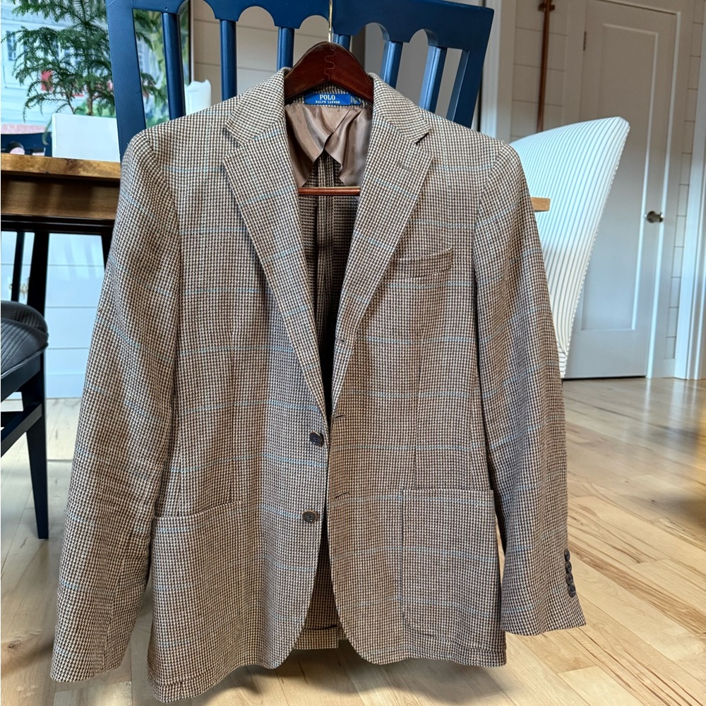 Polo Ralph Lauren Tweed Sport Coat 38R - Excellent Condition